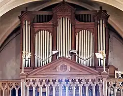 Orgue de Théodore Jacquot de l'église de Granges-sur-Vologne.