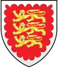Blason d'Oriel College, Oxford.