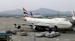 Un 747 Orient Thai Airlines à ICN.
