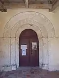 Le portail de l'église (août&nbsp;2010)