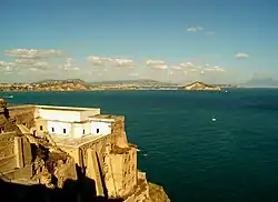 La baie de Naples en Campanie.