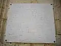 plaque commémorative