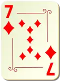 Organisation différente des carreaux sur la carte.