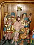 Bas-relief de retable - Flagellation.