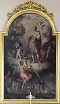Tableau du maître-autel« Saint-Maurice » (1803).
