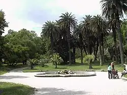 Vers le Janicule : Fontaine des Tritons