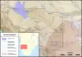 Localisation du bassin sous le nom de "Oshana system"