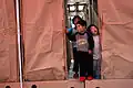 Réfugiés à la suite du séisme du 11 mars 2011.
