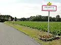 Entrée de Courtil.