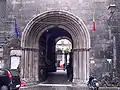 Entrée de l'hôpital de la Paix.