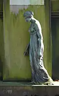 La démbulante de 1904; tombe au cimetière de l'est de  Dortmund