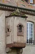 Bretèche sur façade Nord