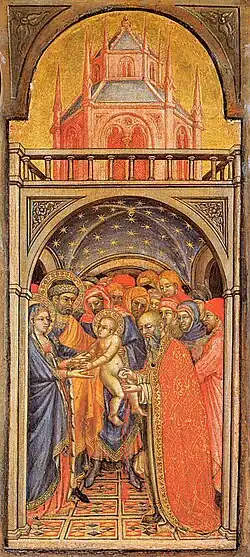 Circoncision de Jésus, Rome, pinacothèque vaticane.