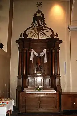 Autel de la Vierge.