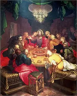 Otto van Veen, La Cène, 1590-94, académie San Fernando.
