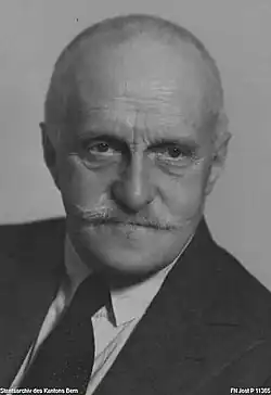 Portrait de Otto von Greyerz