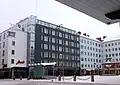 La place centrale d'Oulu.