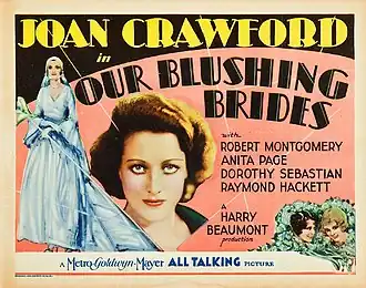 Description de l'image Our Blushing Brides lobby card.jpg.