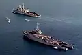 L’Ouragan et l'HMS Intrepid
