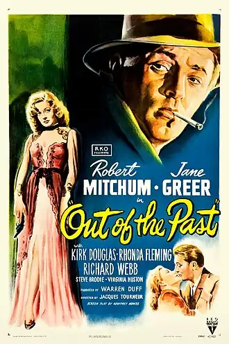 Description de l'image Out of the Past (1947 poster - retouched).jpg.