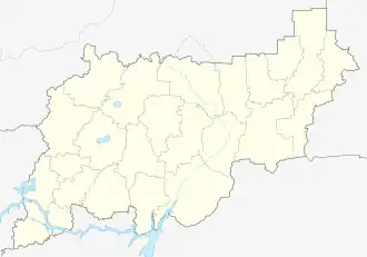 Voir sur la carte administrative de l'oblast de Kostroma