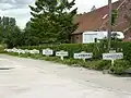 L'extérieur de l'Espace musée Les brigades de l'Aa.