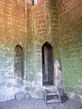 Escalier à vis.