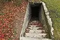 Ouvrage du canon de Semide, escalier.