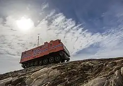 Kharkovchanka à la base antarctique Zhongshan en Antarctique (2014)