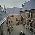 Vue de la cour intérieure