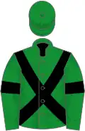 Green, black cross belts and armlets