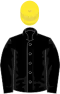 Black, yellow cap
