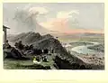 Vue depuis le Mont Holyoke (Massachusetts). The Oxbow, Connecticut, 1835