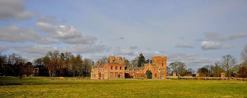 Le manoir vu du sud