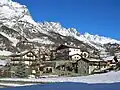 Panorama en hiver.