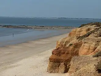 Plage du Lomer.