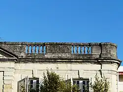 Le toit-terrasse.