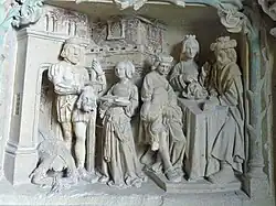 Détail du retable.