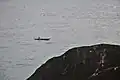 Pêcheur dans le lagon de Coco Bay, au nord de Sainte-Marie, Madagascar.