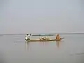 Des Pêcheurs sur le lac Kakou