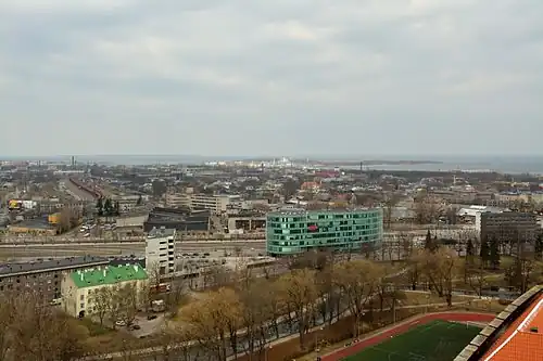 Nõhja-Tallinn depuis la tour Pikk Hermann.