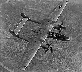 Vue de l'avion.