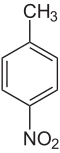 Structure du p-nitrotoluène