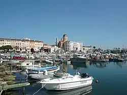 Vieux port de Saint-Raphaël.