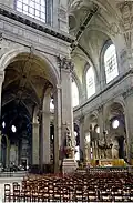 Déambulatoire, vue générale.