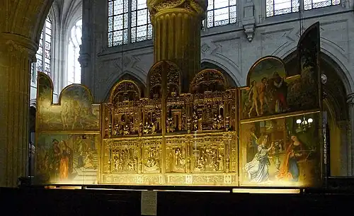 Retable du XVIe&nbsp;siècle.