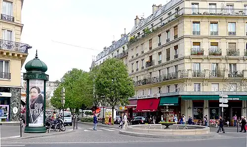 La rue en 2011.