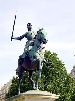 Statue équestre de Jeanne d'Arc (Paul Dubois, Paris)