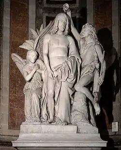 Le baptême du Christ par Saint Jean Baptiste, église de la Madeleine, Paris