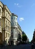 Rue du Louvre au niveau de la poste centrale.